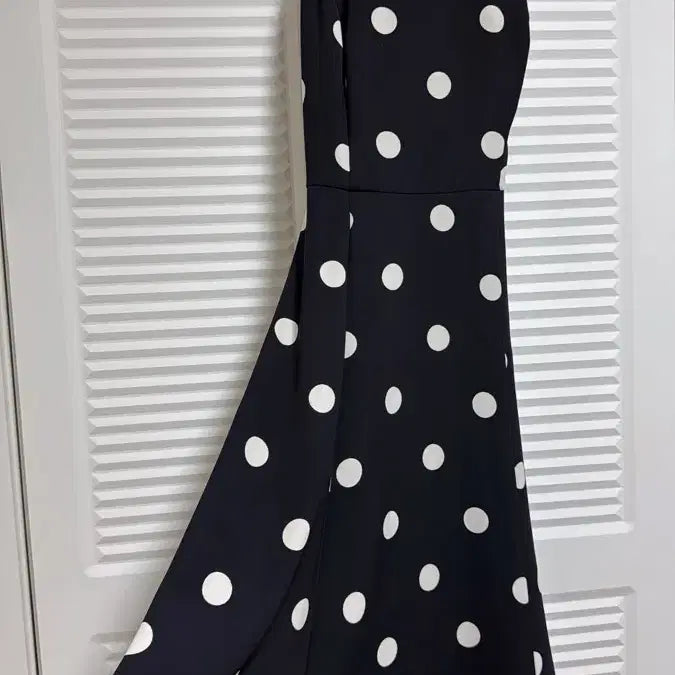 [BUNJANG] Polo Ralph Lauren Hepburn Style Polka Dot Midi Dress Size 2 / 폴로 랄프로렌 햅번룩 도트 원피스 2사이즈