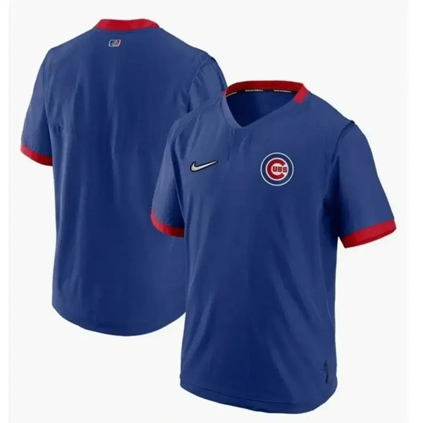 [BUNJANG] Nike Chicago Cubs Lightweight Short Sleeve Windbreaker Jacket / (야구.골프)나이키 어센틱 컬렉션 시카고 컵스 경량 반팔 바람막이 S(9