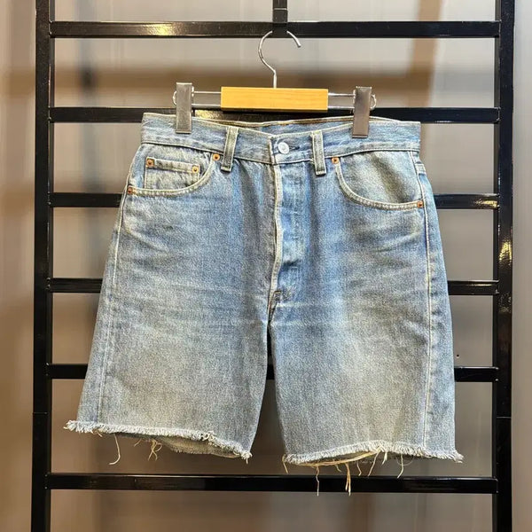 [BUNJANG] Levi's 501 Vintage Cut-Off Denim Shorts USA Made / [30] 리바이스 501 빈티지 컷오프 데님 반바지 미국산 3.5