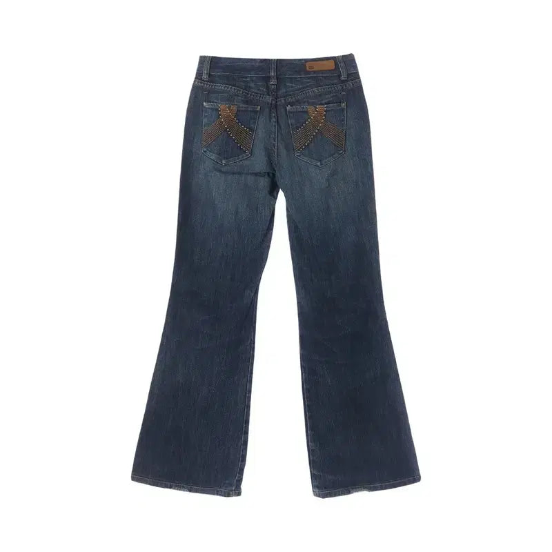 [BUNJANG] Tommy Hilfiger Men's Cotton Poly Bootcut Denim Pants / 타미힐피거 (MEN - S) 코튼 폴리 부츠컷 데님 팬츠