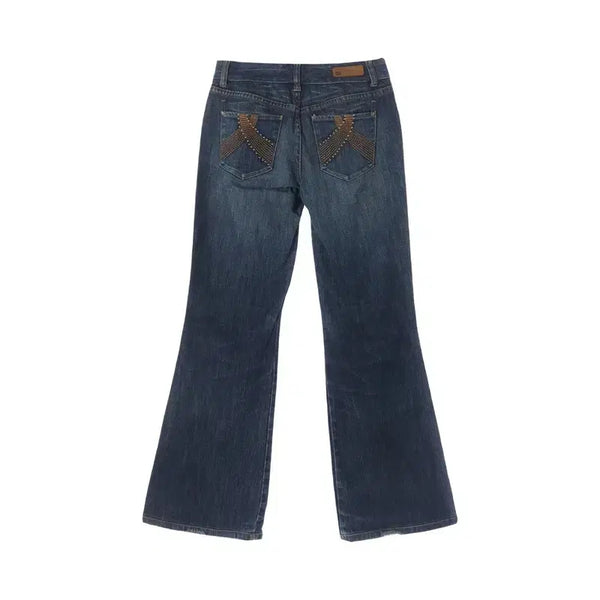 [BUNJANG] Tommy Hilfiger Men's Cotton Poly Bootcut Denim Pants / 타미힐피거 (MEN - S) 코튼 폴리 부츠컷 데님 팬츠