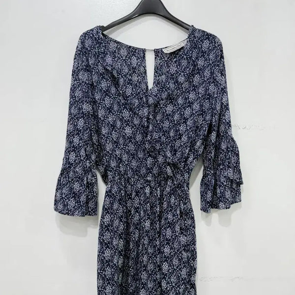 [BUNJANG] Abercrombie & Fitch Printed Midi Dress / 에버크롬비 앤 피치 원피스 나염
