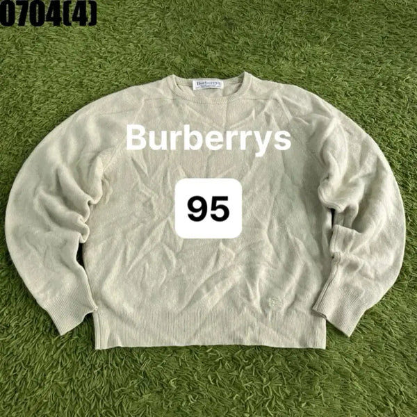 [BUNJANG] Burberry Ivory Knit Vintage / [95] 버버리 | 아이보리 니트 빈티지 만원 0704