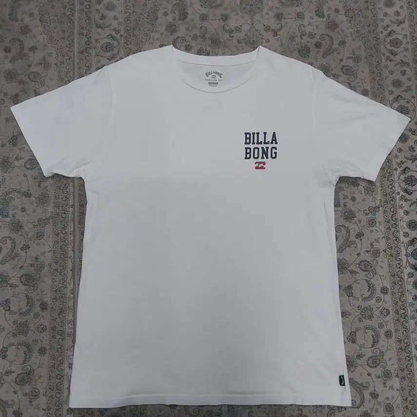 [BUNJANG] Billabong Bear Character Short Sleeve T-Shirt / BILLABONG 빌라봉 서퍼보드 곰캐릭터 반팔티 M