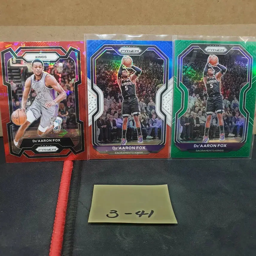 [BUNJANG] Panini Prizm D'Aaron Fox Basketball Card / 파니니 프리즘 디애런 팍스 농구카드