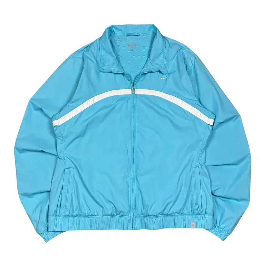 [BUNJANG] Nike Sky Blue Windbreaker Jacket / 나이키 스카이블루 바람막이