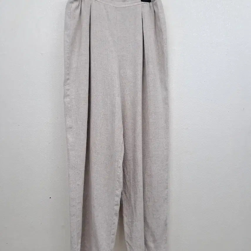 [BUNJANG] MELROSE Cotton Linen Wide Long Pants (Size 28) / MELROSE면마 와이드롱팬츠28