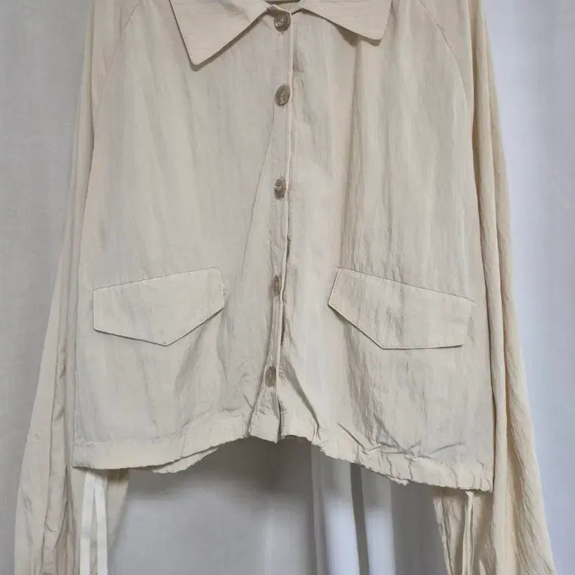 [BUNJANG] Ourcosmos Lightweight Windbreaker Short Jacket / 아워코모스 바스락 바람막이 숏자켓