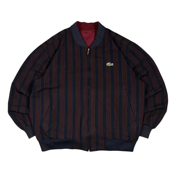 [BUNJANG] Lacoste Reversible Blouson Jacket / 라코스테 리버시블 블루종 자켓