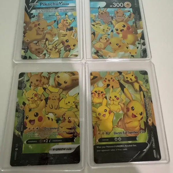 [BUNJANG] North American 25th Anniversary Pikachu V-UNION Set Single Cards / [북미] 25주년 피카츄 V-UNION 세트 싱글 4장