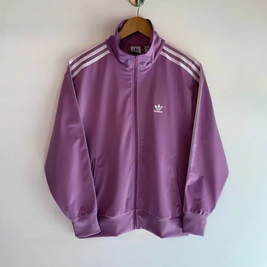 [BUNJANG] Adidas Firebird Loose Fit Track Jacket Pink/Purple / 아디다스 루즈핏 핑크퍼플 파이어버드 트랙 져지