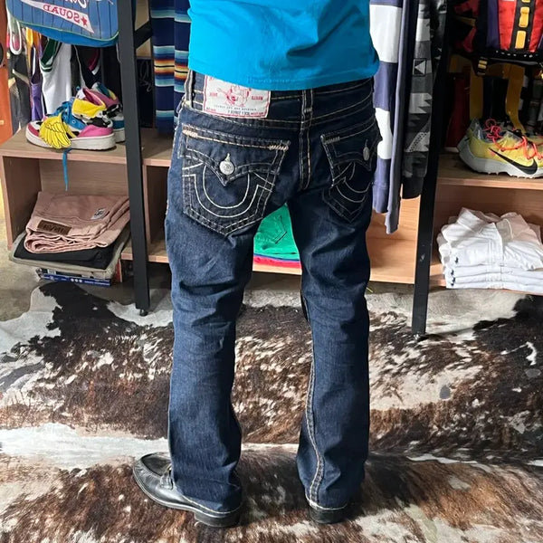 [BUNJANG] True Religion Joey Super T Bootcut Denim Pants Size 29 / 트루릴리젼 조이 수퍼 티 부츠컷 데님팬츠(29)
