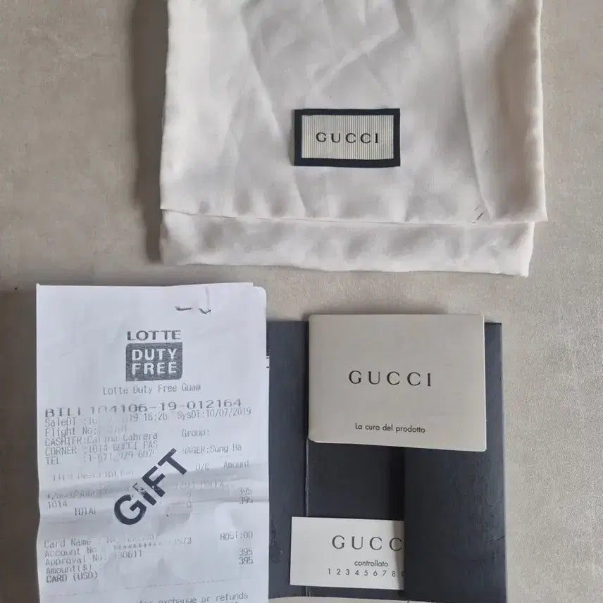 [BUNJANG] Gucci GG Marmont Matelassé Card Case Wallet / 구찌 GG 마몽(GG Marmont) 마틀라세 카드 케이스 지갑