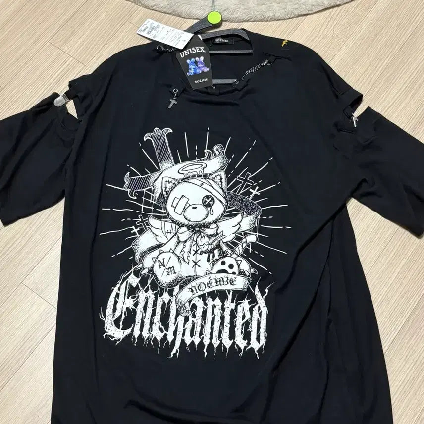 [BUNJANG] Noeme L Short Sleeve Subculture T-Shirt / 노에미 L 반팔 서브컬쳐