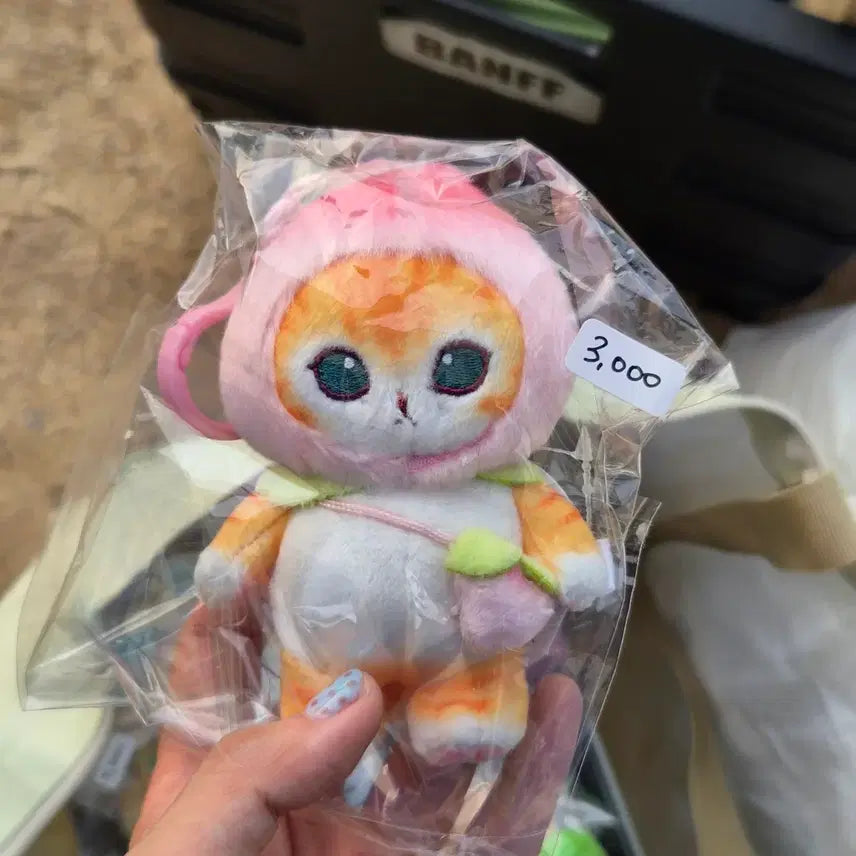 [BUNJANG] Peach Plush Doll / 모프샌드 복숭아 인형