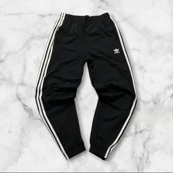 [BUNJANG] Adidas 3-Stripes Nylon Track Pants Size 28 / 아디다스 삼선 트레이닝 나일론 바지 28