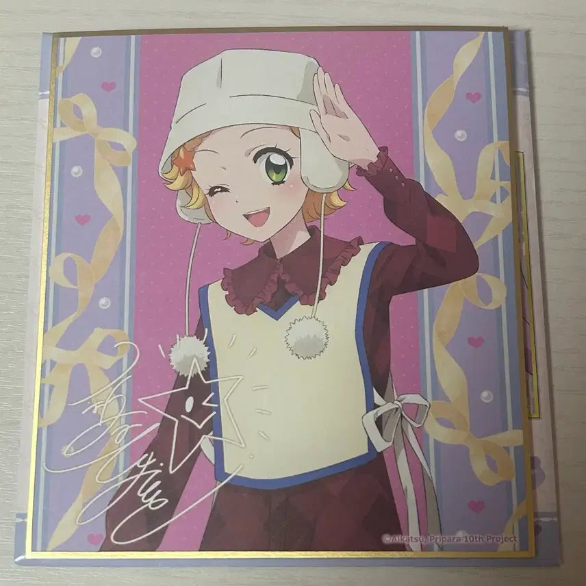 [BUNJANG] Aikatsu! Pripara Hinaki Shina Shikishi / 아이카츠 프리파라 히나키 희나 색지