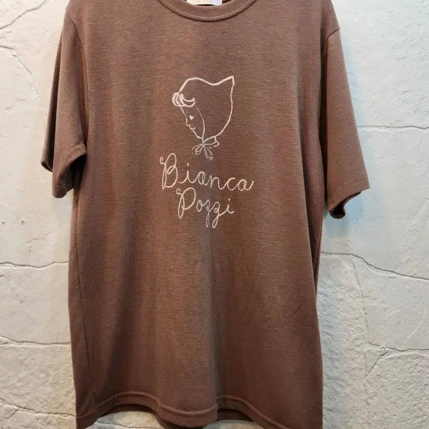 [BUNJANG] Girl with Hat Summer T-Shirt / 모자소녀 여름반팔티(새상품)