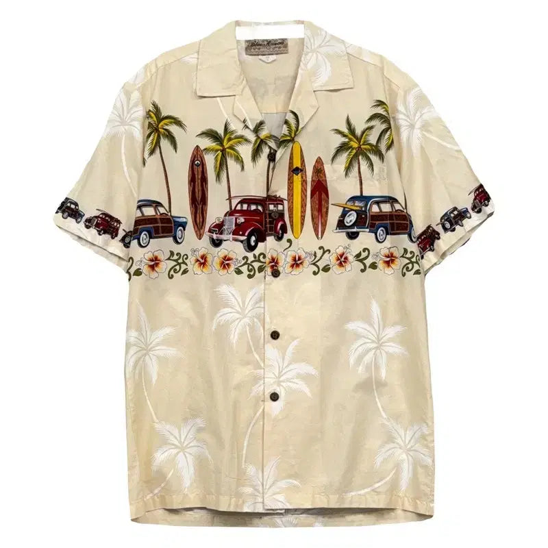 [BUNJANG] Blue Hawaii Real Hawaiian Shirt S / 블루 하와이 리얼 하와이안 셔츠 S
