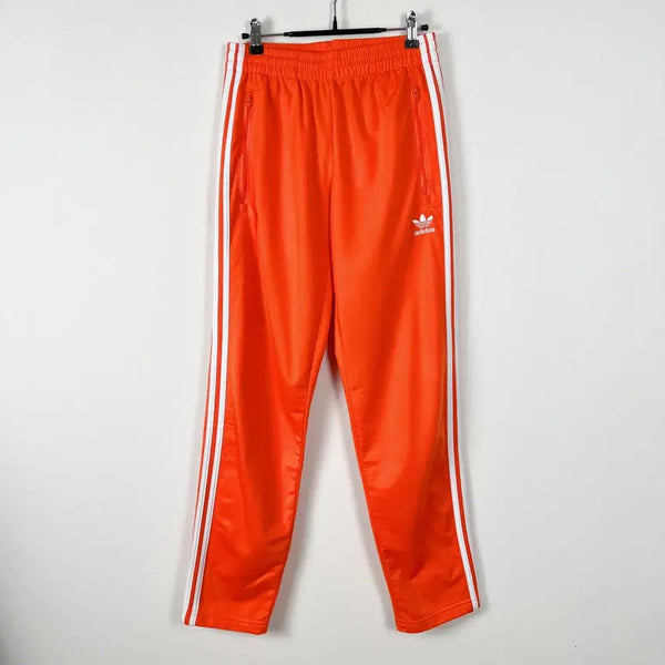 [BUNJANG] Adidas Orange Three-Stripes Fleece Track Pants Men's S / 아디다스 기모 오렌지 삼선 트레이닝 바지 남S 라덴 빈티지