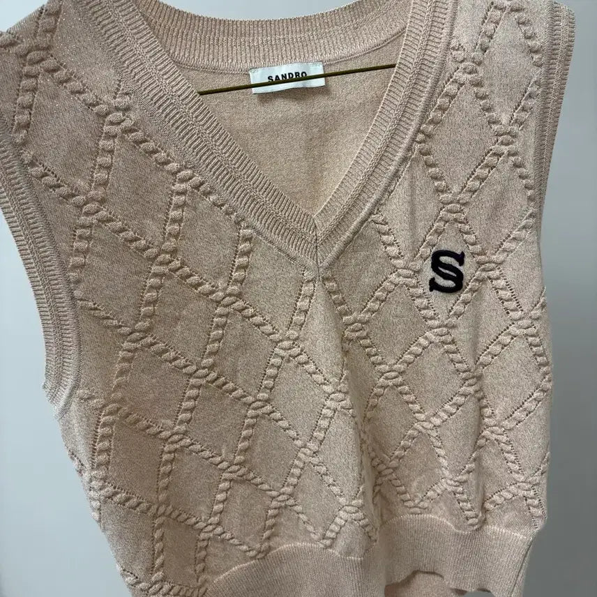 [BUNJANG] Sandro Knit Vest / 산드로 니트 베스트