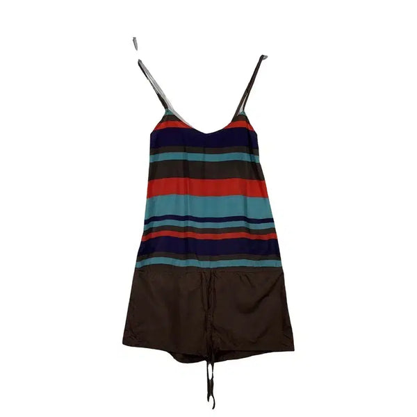 [BUNJANG] Multi Stripe Sleeveless Dress Polyester XS / 멀티 스프라이프 끈나시 슬리브리스 나시 원피스 [XS] 폴리에스터