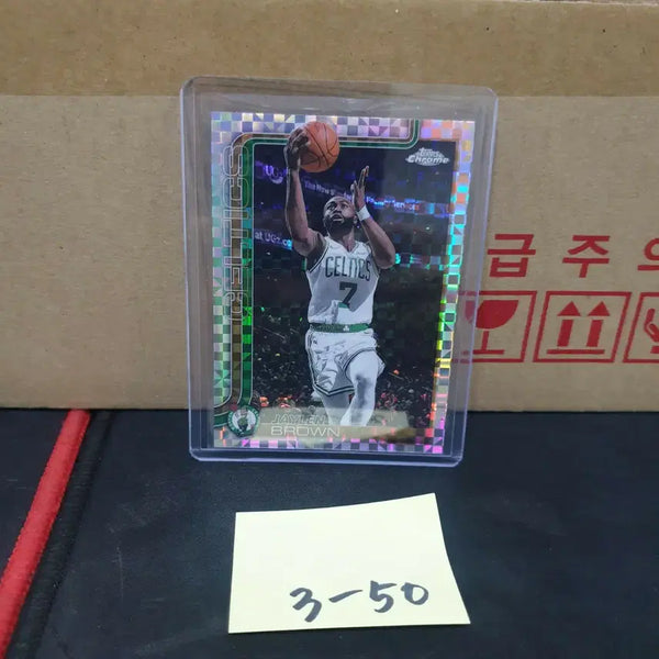 [BUNJANG] Topps Chrome Jalen Brown Basketball Card / 탑스 크롬 제일런 브라운 농구카드