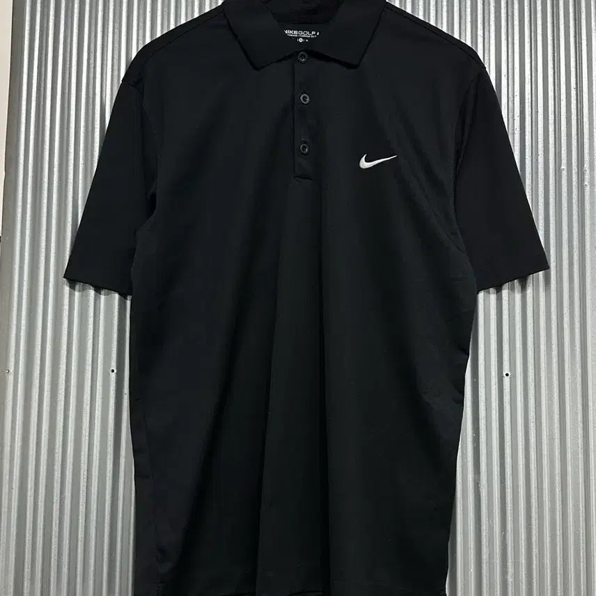 [BUNJANG] Nike Golf Dri-Fit Black Collar Short Sleeve T-Shirt XL / [XL] 나이키골프 드라이핏 카라 반팔 블랙