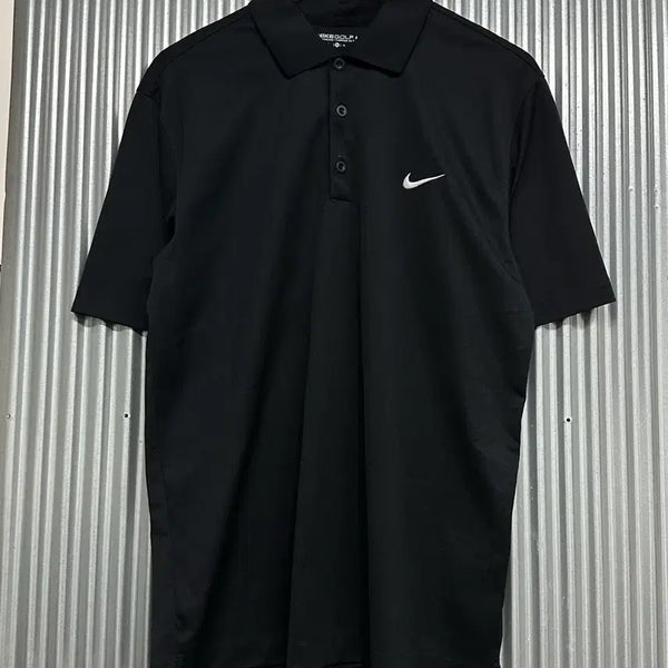 [BUNJANG] Nike Golf Dri-Fit Black Collar Short Sleeve T-Shirt XL / [XL] 나이키골프 드라이핏 카라 반팔 블랙