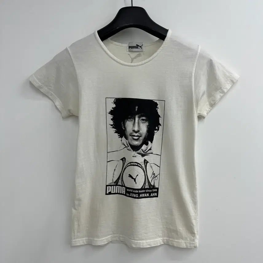 [BUNJANG] Puma Y2K An Jung-hwan Style Women's Half Sleeve T-Shirt (Size 85/XS) / 85 푸마 y2k 안정환 여자 반팔 티셔츠