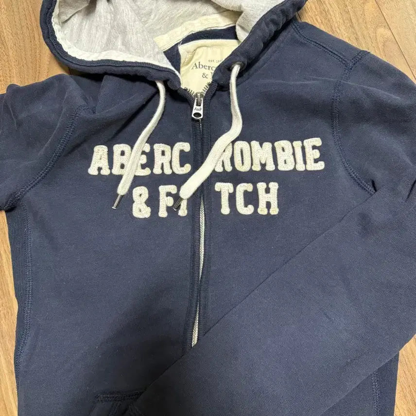 [BUNJANG] Abercrombie & Fitch Navy Hoodie M / 아베크롬비 fitch 후드집업 네이비 m