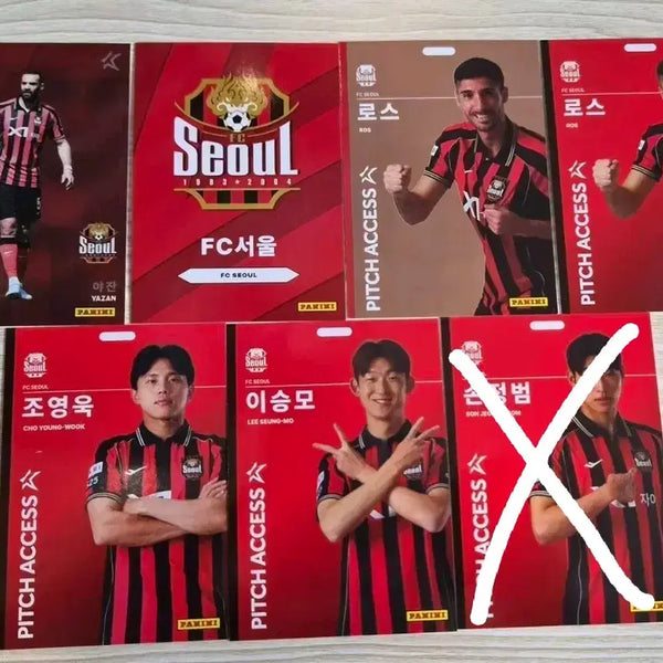 [BUNJANG] FC Seoul Panini Football Card / FC서울 파니니 축구카드 교환&양도