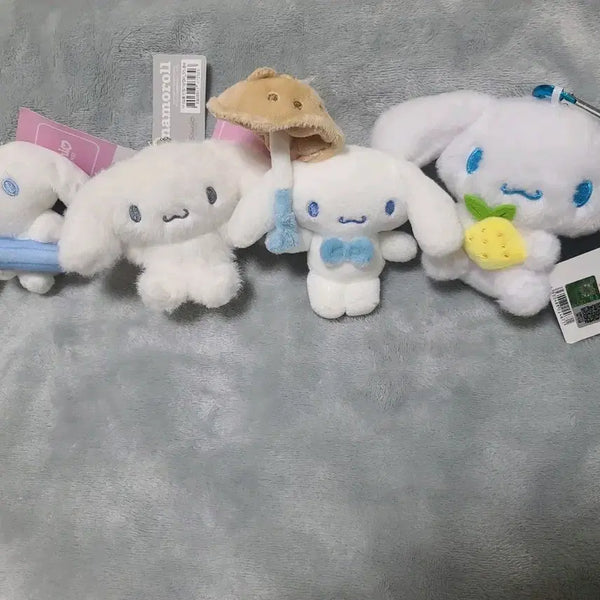 [BUNJANG] Cinnamoroll Plush Keychain Set / 시나모롤 인형 키링 세트
