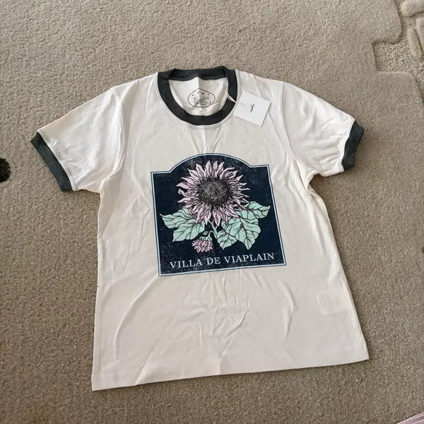 [BUNJANG] VIA PLANIN Short Sleeve T-Shirt / 비아플레인반팔티