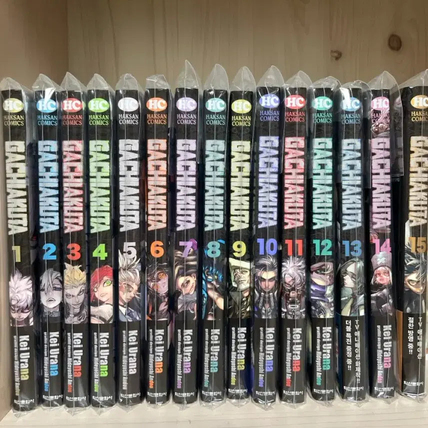 [BUNJANG] Valkyrie: Complete Manga Series (Volumes 1-15) / 가치아쿠타 1~15권 판매