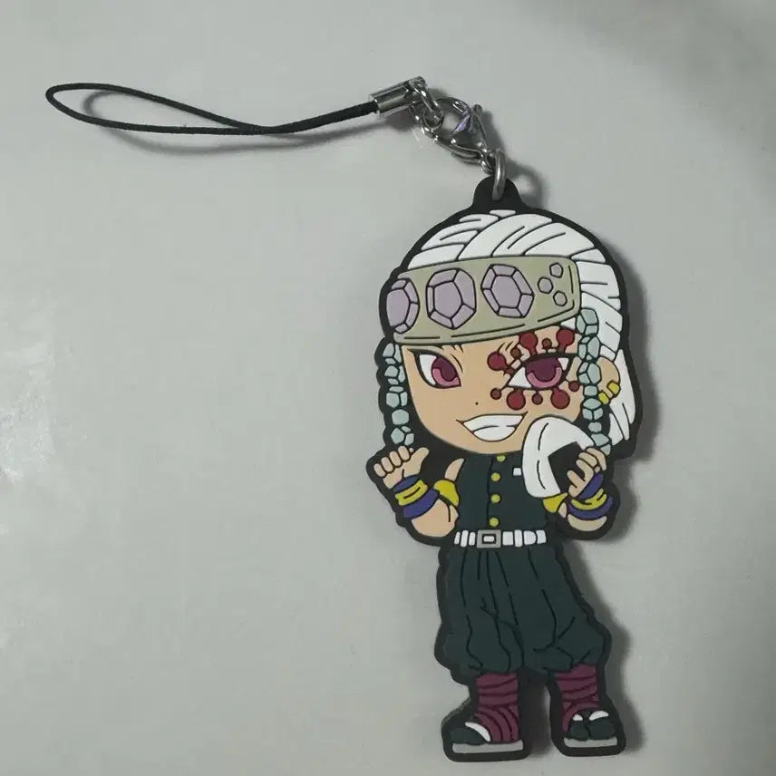 [BUNJANG] Demon Slayer Rubber Strap Keychain / 귀멸의칼날 러버스트랩 키링