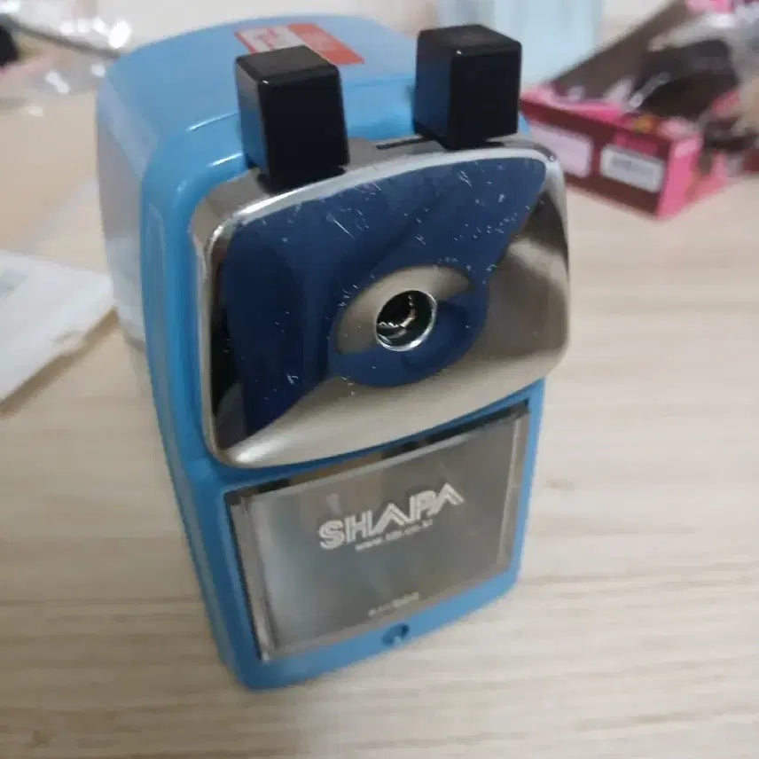 [BUNJANG] Shapa Electric Pencil Sharpener Blue / 샤파 연필깎이 블루