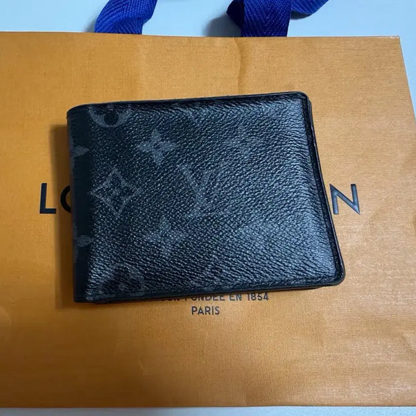 [BUNJANG] Louis Vuitton Monogram Bifold Wallet Black / 루이비통 모노그램 반지갑 블랙