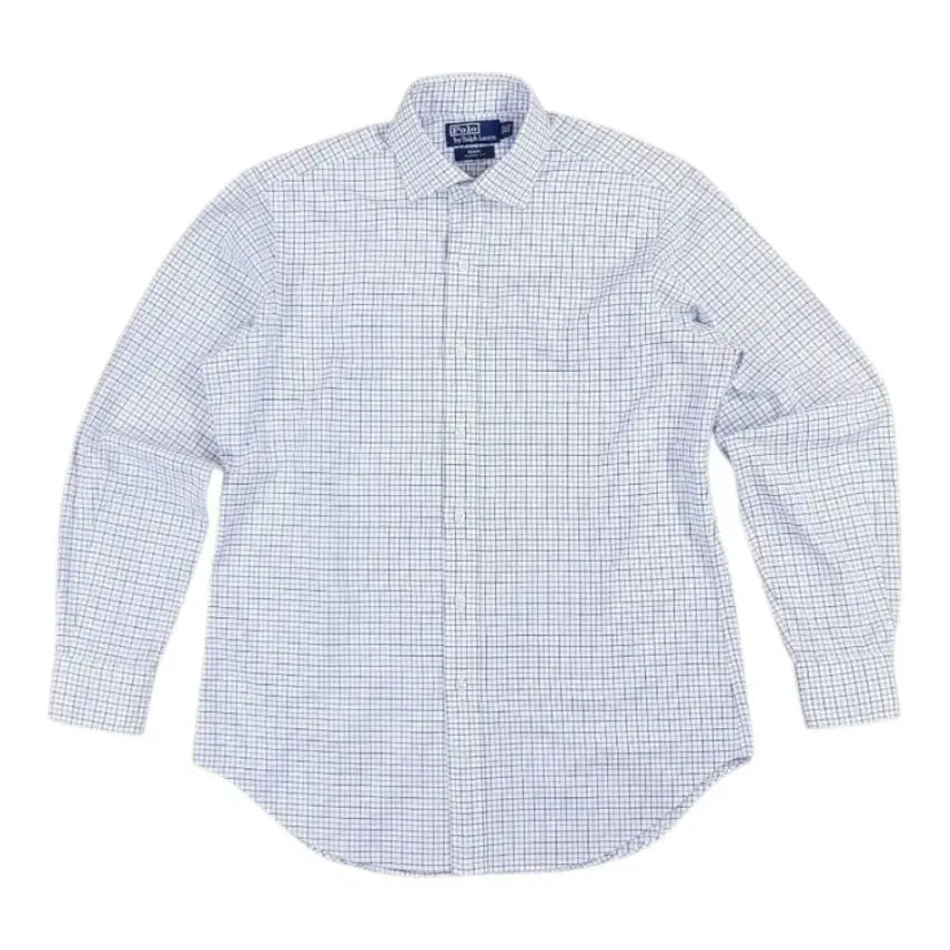[BUNJANG] Polo Ralph Lauren Regent Classic Fit Checkered Dress Shirt Size 15.5 - 34 / 폴로 랄프로렌 리젠트 클래식핏 체크셔츠 15.5 - 34
