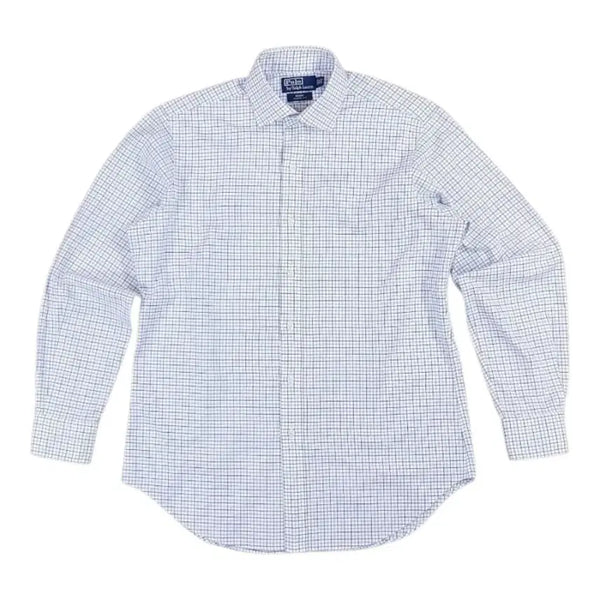 [BUNJANG] Polo Ralph Lauren Regent Classic Fit Checkered Dress Shirt Size 15.5 - 34 / 폴로 랄프로렌 리젠트 클래식핏 체크셔츠 15.5 - 34