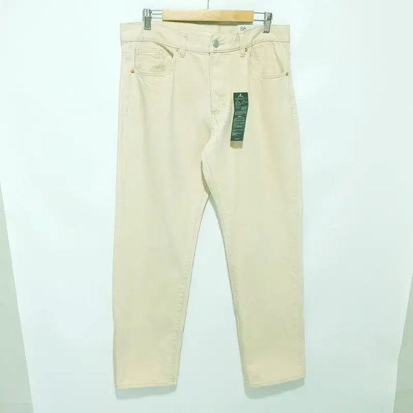 [BUNJANG] 8 Seconds Straight Ivory Denim Pants 34 / 에잇세컨즈 스트레이트 아이보리 데님 팬츠 34_M2961
