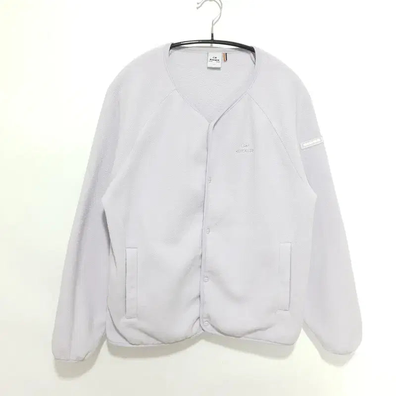 [BUNJANG] Eider Women's Collarless Fleece Jacket L / 아이더 여성 노카라 후리스 자켓 L_M2349