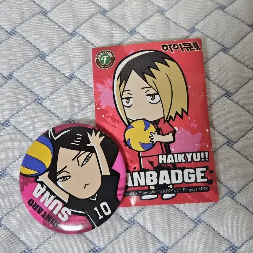[BUNJANG] Haikyuu!! Suna Rintaro Can Badge / 하이큐 캔뱃지 스나린타로