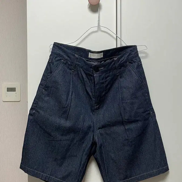 [BUNJANG] Plac Indigo Bermuda Denim Jeans Size 29 / 플랙 진 인디고 버뮤다 데님 [Size-29]