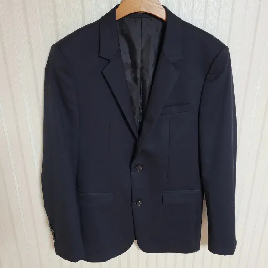 [BUNJANG] System Homme Navy Suit Jacket WU201D (Size 46) / 시스템옴므 정장 자켓 마이 네이비 남성 남자 WU201D [46]