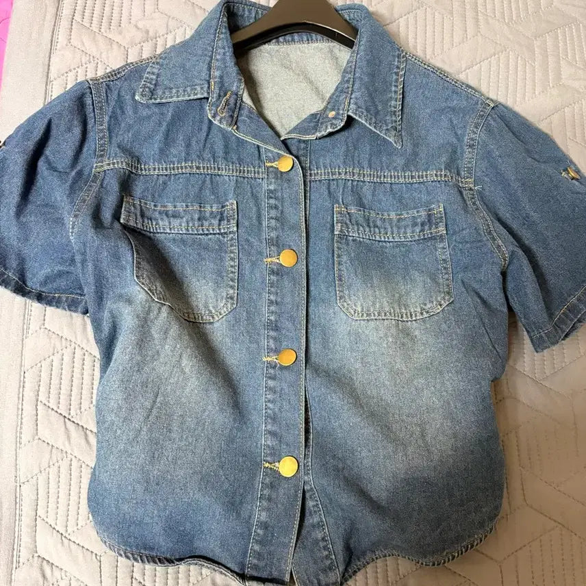 [BUNJANG] Vintage Washed Denim Jacket / 빈티지 워싱 데님 청자켓