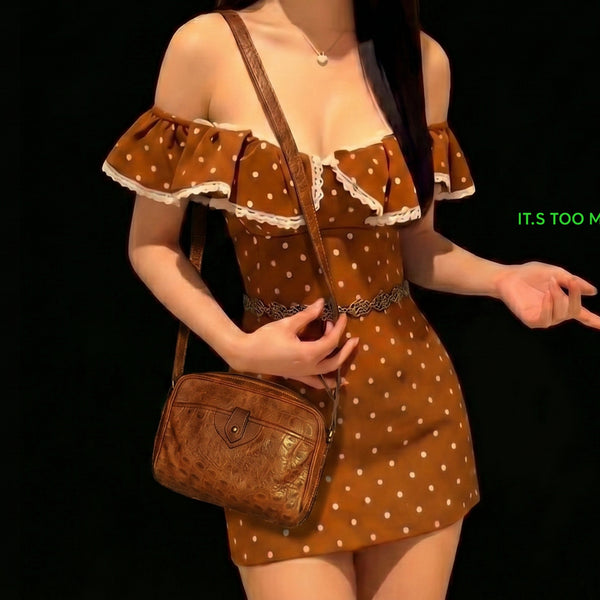 [BUNJANG] Vintage Leather Mini Crossbody Bag / Q250 크로스백 크로스가방 레더백 빈티지 가죽가방 레더가방 미니백