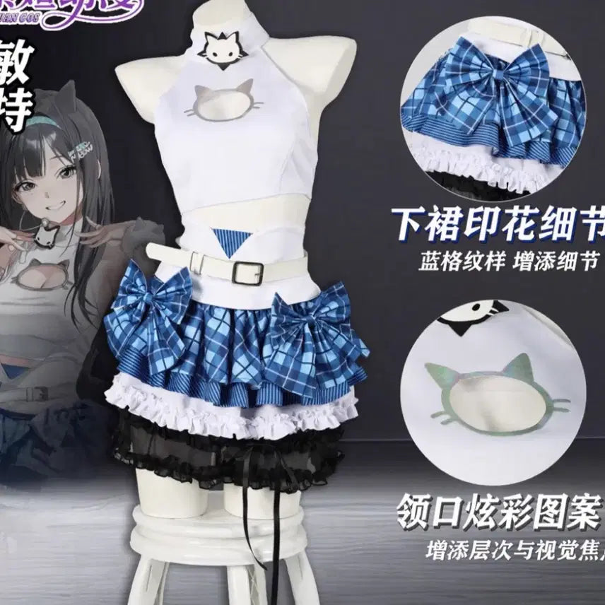 [BUNJANG] T.T. STAR Mint Idol Cosplay L Size / 니케 T.T STAR 아이돌 민트 L 코스프레 판매.