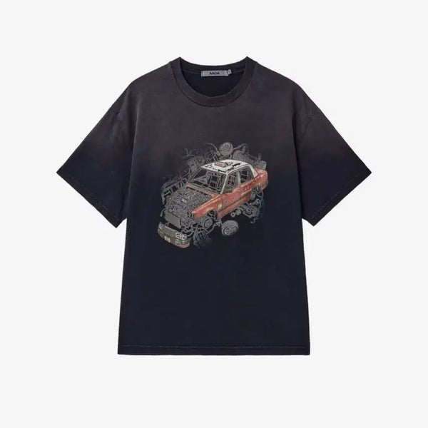 [BUNJANG] AAOA Short Sleeve T-Shirt (M) / (새상품) AAOA 반팔 티셔츠