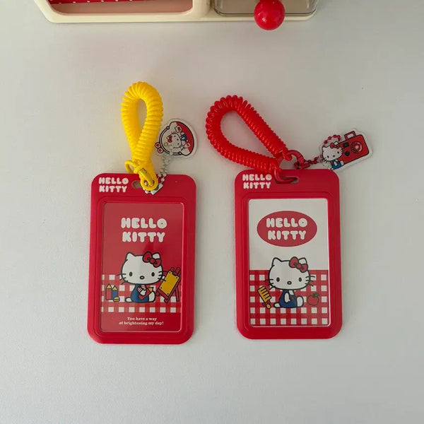 [BUNJANG] Sanrio Hello Kitty String Carrier Luggage Tag Keychain / [정품]산리오 헬로키티 스트링 캐리어 네임택 태그 키링 수화물 러기지택